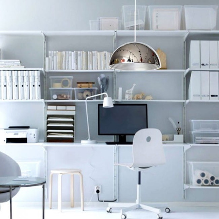 Lampa sufitowa E27 chrom 40cm ULFN246