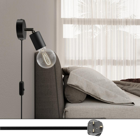 Lampa Spostaluce regulowana metalowy przegub Creative cables B-APM2FC2LMDR-13-APM2FC2LVNTBRINNRC04-L