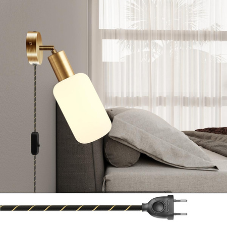 Lampa Spostaluce regulowana metalowy przegub Creative cables B-APM2FC2LMDR-13-APM2FC2LOTSTOTSEUNERM42-L