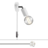 Lampa Spostaluce regulowana metalowy przegub Creative cables B-APM2FC2LMDR-13-APM2FC2LVBOTCRINBRC01-L