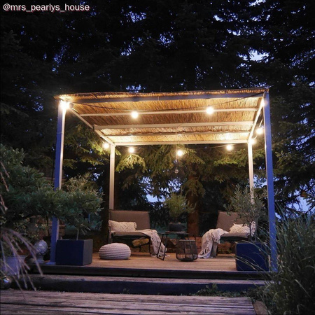 Kabel elektryczny do łańcuchów świetlnych, w oplocie czarnym CM04 - odporny na promieniowanie UV Creative cables XZ15CM04