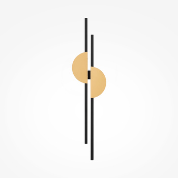 Kinkiet Czarny/Black Skyline Maytoni MOD179WL-L22BS4K