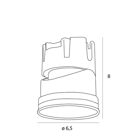 Maxlight hm190 3000k spilio moduł led 10w  ip65