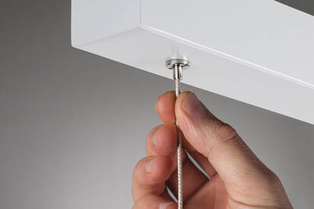 Lampa wisząca APTARE LED SH Zigbee 2x18 1X18W 2700K 230V biały matowy