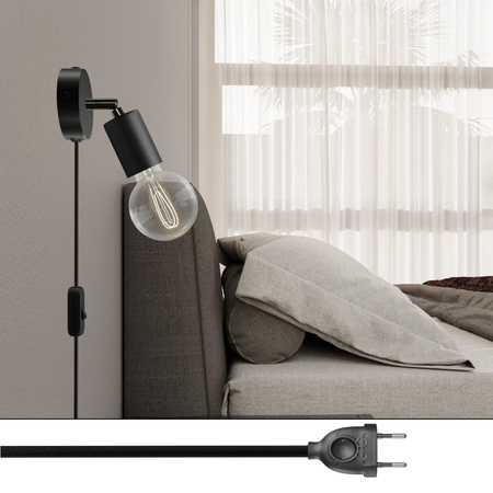 Lampa Spostaluce regulowana metalowy przegub Creative cables B-APM2FC2LMDR-13-APM2FC2LVNTBREUNRC04-L