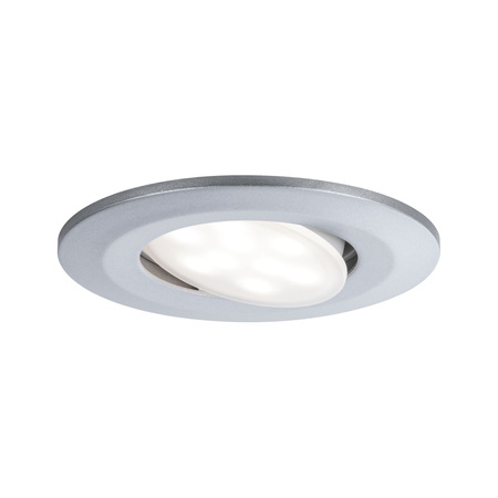 Zestaw opraw do wbudowania CALLA LED 3x5W 400lm okrągła wychylna 3000/4000/6500K IP65 230V chrom matowy PAULMANN PL93095