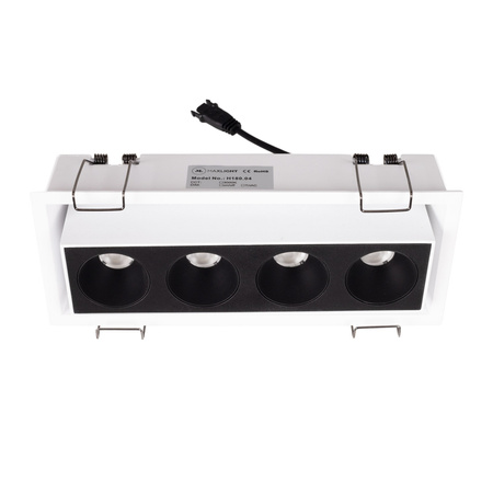 Maxlight h180.04 oprawa wpustowa modular, do skompletowania z modułem hm180 i trafo ht180