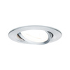 Oprawa do wbudowania NOVA  LED DIM wychylna GU10 max.35W 84mm 230V aluminium / auluminium