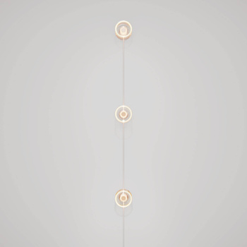 Lampa ścienna Spostaluce z wtyczką i 3 żarówkami Ghost Creative cables K3PL27L2FLEU-L-K3PL27L2FLEUTRN02-L