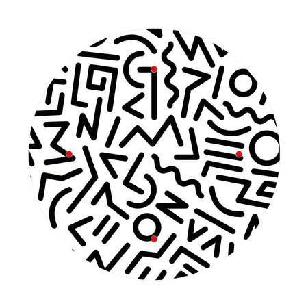 Duża okrągła podsufitka maskownica sufitowa XXL Rose-One, średnica 400 mm, 4 otwory i 4 otwory boczne - PROMOCJA Creative cables BKROR404F-PROMO-KROR404F202