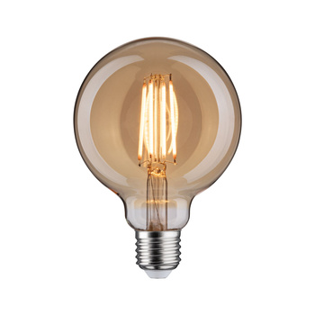 LED Globe125 1879 G95 DIM 6W 470lm E27 1800K 230V złoty / szkło