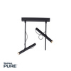 Lampa Sufitowa Czarny PURE-TUTUA 003902-027886 Newgarden