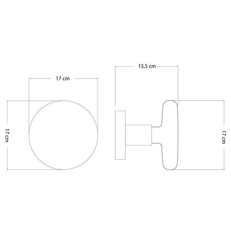 Drewniana lampa lampa Fermaluce z żarówką Dash Creative cables B-APL10NTR-1-APL0110-L