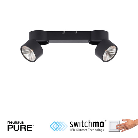 Lampa Sufitowa Czarny PURE-NOLA 003902-031716 Newgarden