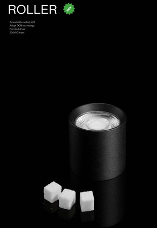 Roller WHITE Mini Downlight 42mm -Najmniejszy na Świecie ULDL312 Unilight