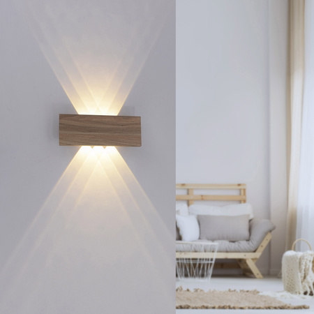 Kinkiet Drewno PALMA 003902-025935 Newgarden