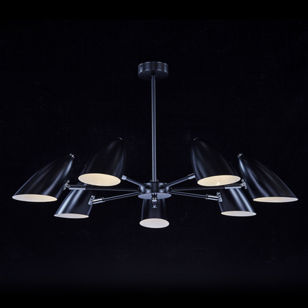 Żyrandol Czarny/Black Aida Maytoni MOD033PL-07B