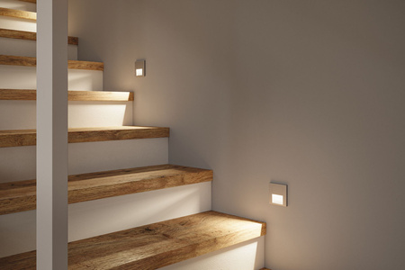 Oprawa przyschodowa TSARO LED czujnik ruchu i zmierzchu kwadrat 1x1,W 80lm 2700K IP20 230V chrom matowy / tworzywo sztuczne PAULMANN PL80003