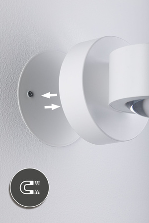 Mobile Wandl Zorik dim Ws Kst/Met PAULMANN PL71291