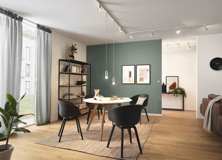 Adapter uniwersalny do szynoprzewodu URail max. 100W 230V biały RAL9003 / metal PAULMANN PL95655