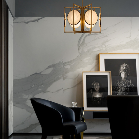 Lampa wisząca GOLD Marmo Maytoni MOD099PL-06G