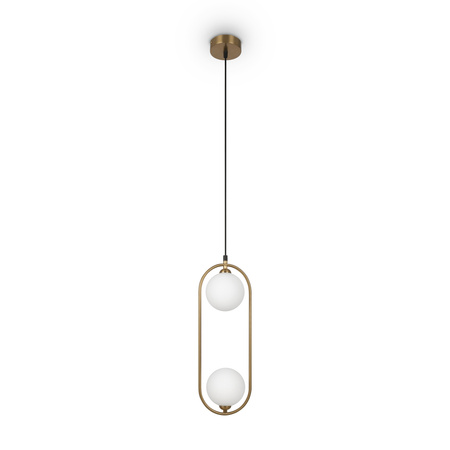 Lampa wisząca BRASS Ring Maytoni MOD013PL-02BS1