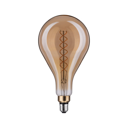 LED BigDrop fil 400lm E27 1800K ści gold 7W podwójna spirala 230V