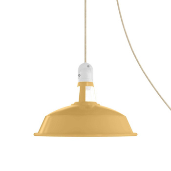 Przenośna lampa zewnętrzna Snake IP65 waterproof z kloszem Harbour, 5-metrowym kablem w oplocie, oprawką oraz wtyczką Creative cables BPSEPAM09-PSEBISN06PAM09MU-L