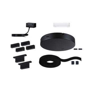 Zestaw podstawowy systemu ULine z taśmą 5m czarny max.60W 230V/48V czarny / aluminum PAULMANN PL94630