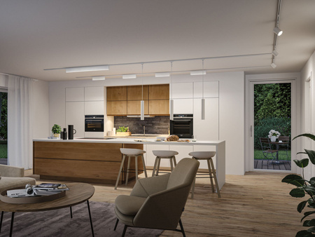 Oprawa na szynoprzewód URail CERIS LED 3-STEP DIM 9,5W 800lm IP20 3000K 230V biały RAL 9003 / aluminium PAULMANN PL95707