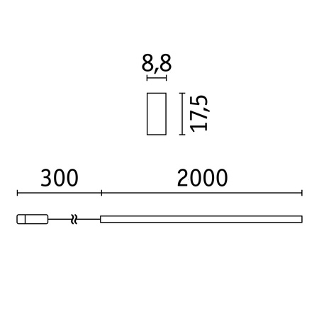 Taśma zewnętrzna LED Plug & Shine DIM 12W 2m 3000K IP68 24V biały PAULMANN PL94679