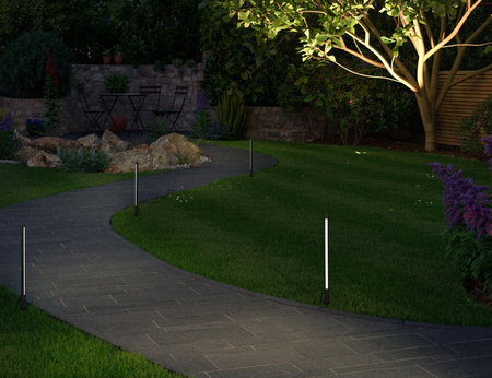 Oprawa oświetleniowa Plug & Shine POLLER PIN 360mm 5.5W 180lm IP65 3000K 24V antracyt / aluminium