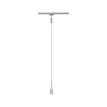 Lampa wisząca na szynoprzewód URail Deco System E14 max.1x20W 135cm 230V chromy matowy / metal PAULMANN PL96969