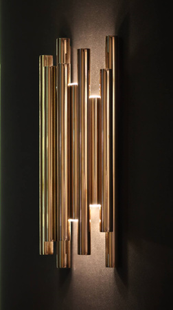 Maxlight Organic Gold W0187D Kinkiet z Funkcją Ściemniania Światła