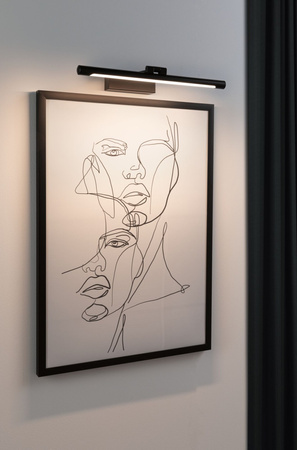 Oprawa ścienna MINGO LED 9.5W 510lm 415mm 3000K 230V czarny