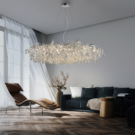 Lampa Wisząca Chrom RICICLE 003902-029954 Newgarden