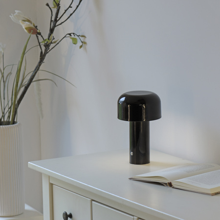 Lampa Stołowa Czarny AGNES 003902-030538 Newgarden