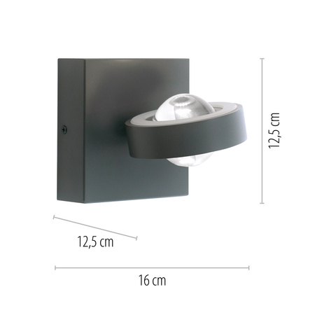 Kinkiet Antracyt Q-MIA 003902-029607 Newgarden