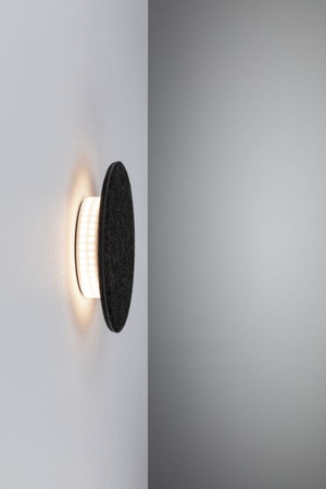 Kinkiet ścienny TULGA LED 3-STEP DIM 15W 1000lm 2700K 230V antracyt / metal/ filc