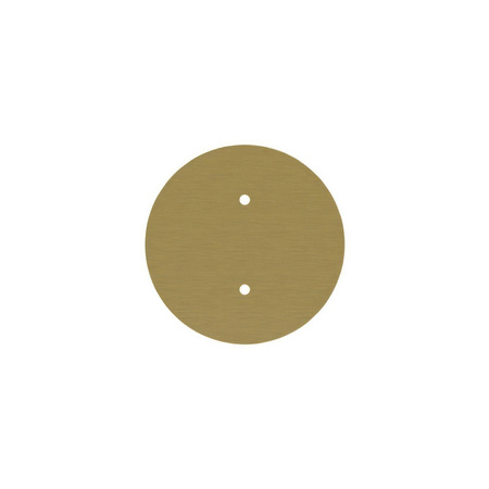 Duża okrągła podsufitka rozeta sufitowa Rose-One, średnica 200 mm, 2 otwory centralne i 4 otwory boczne Creative cables BKROR202F-KROR202F107