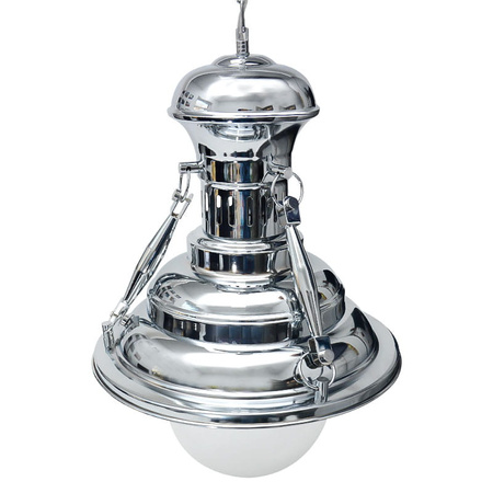 Lampa wisząca industrialna E27 chrom 130cm ULFN242 Unilight