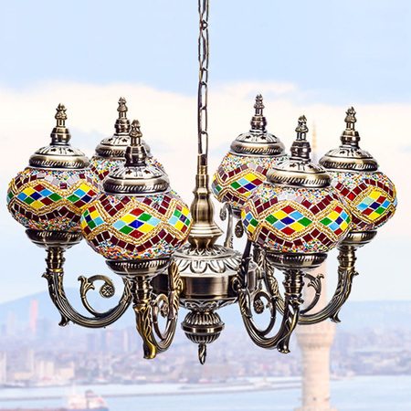 KINKIET mozaikowa orientalne ULFN324-4 Unilight