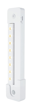 SmartLight oprawa szafkowa z czujnikiem IR 25cm LED 3x1,5V AA Chrom Mat plastik