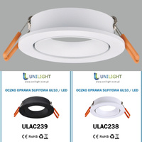 OPRAWA OCZKA GU10 DO NISKIE SUFIT ULAC239 Unilight