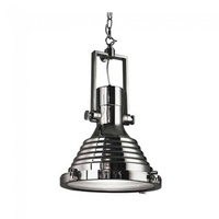 Lampa wisząca E27 chrom loft industrialny  ULFN233 Unilight