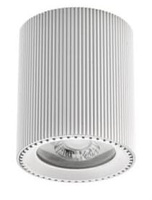 Ryflowana NISKA Tuba Spot GU10 – 72 mm  WHITE ULDL321 Unilight