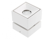 Oprawa LED GBIANCO 15W 4000K 1500LM IP20 36° kwadrat biały ULDL340 Unilight