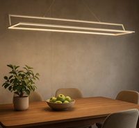 Lampa wisząca prostokątna LED 55W ULFN292 Unilight