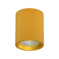 Ryflowana NISKA Tuba Spot GU10 – 72 mm GOLD ULDL323 Unilight