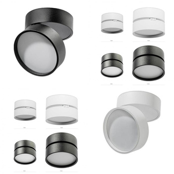 OPRAWA SUFITOWA TUBA DOWNLIGHT URBAN DIM CCT 12W CZARNY ULDL328 Unilight 